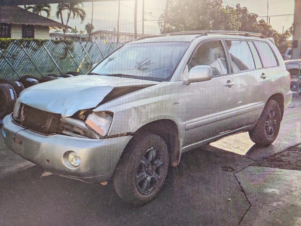 2003 Toyota Highlander VIN JTEGF21A130121541 COPART salvage auction — FRONT END, HI - CERTIFICATE OF SALVAGE, sold $1 on 2026-07-29 (photo 1)