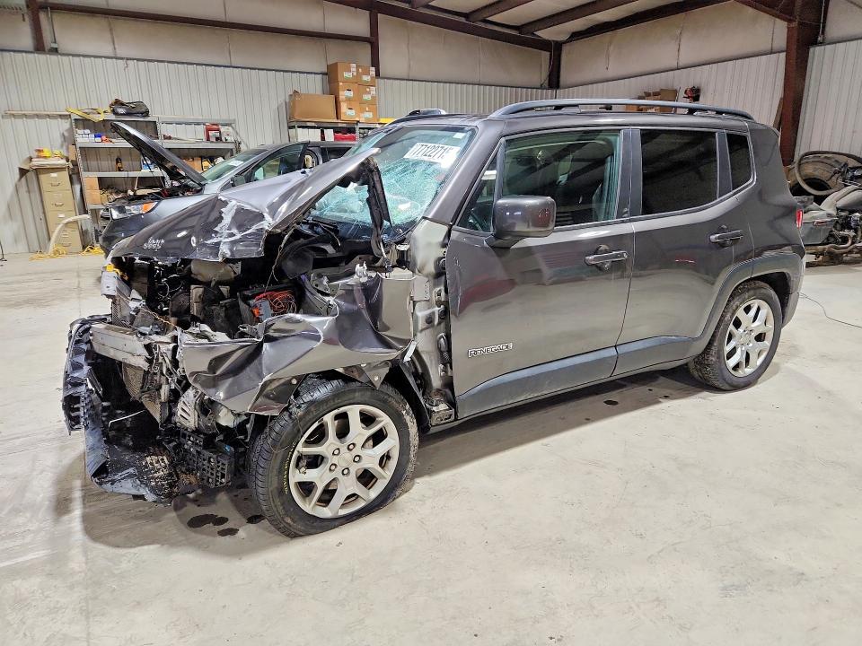 2018 Jeep Renegade VIN ZACCJBBB3JPH12695 COPART salvage auction — Front End, PA - CERTIFICATE OF SALVAGE, sold $575 on 2026-03-06 (photo 1)