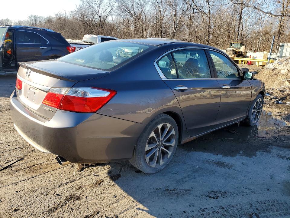 2014 Honda Accord VIN 1HGCR2F55EA248667 COPART salvage auction — FRONT END, PA - CERTIFICATE OF SALVAGE, sold $900 on 2026-07-02 (photo 3)