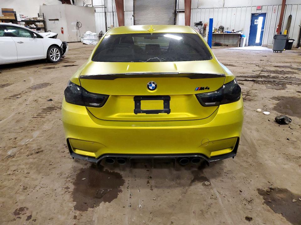 2015 BMW M4 VIN WBS3R9C56FK332643 COPART salvage auction — SIDE, Mi - Cert Of Title-Salvage Vehicle, sold $14,000 on 2026-07-10 (photo 6)