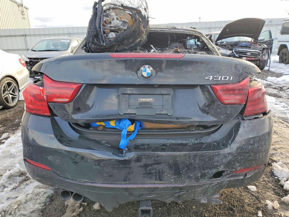 2019 BMW 4 series VIN WBA4Z1C59KEE44648 COPART salvage auction — BURN, Md - Cert Of Salvage > 75% Damage, sold $200 on 2026-07-07 (photo 6)