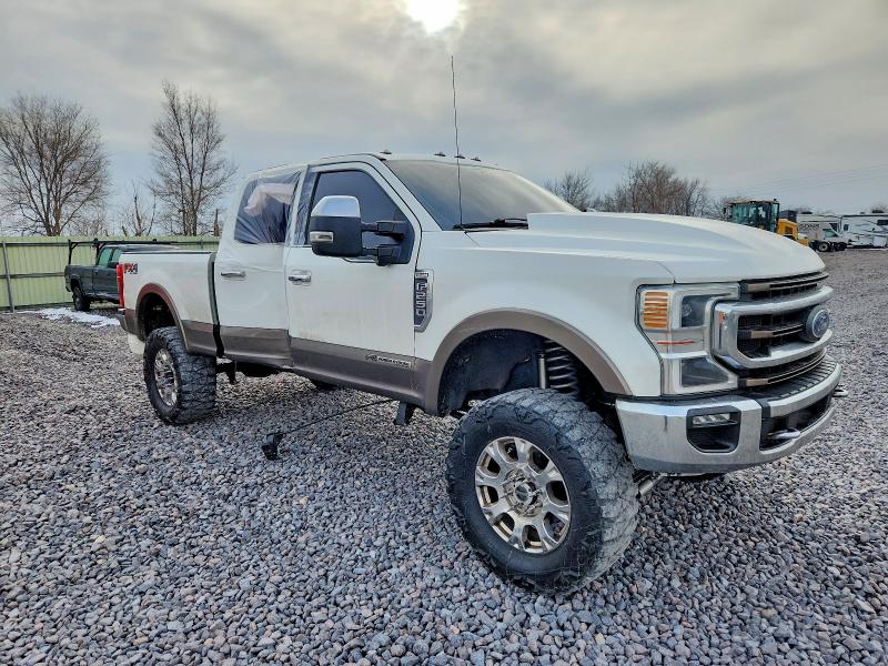 2021 Ford F250 VIN 1FT7W2BTXMEC29584 COPART salvage auction — SIDE, Tn - Salvage Certificate, sold $18,800 on 2026-07-27 (photo 1)