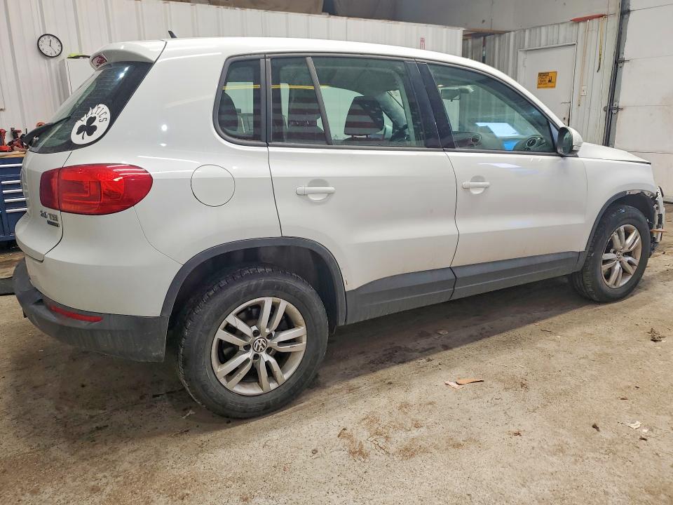 2014 Volkswagen Tiguan VIN WVGBV3AX7EW589930 COPART salvage auction — FRONT END, Me - Cert Of Title-Salvage Collisio, sold $975 on 2026-07-28 (photo 3)