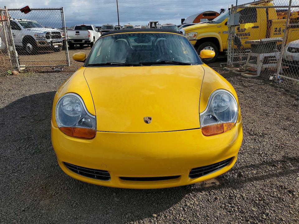 2000 Porsche Boxster VIN WP0CB2984YU661594 COPART salvage auction — SIDE, Hi - Certificate Of Salvage, sold $4,250 on 2026-08-17 (photo 5)