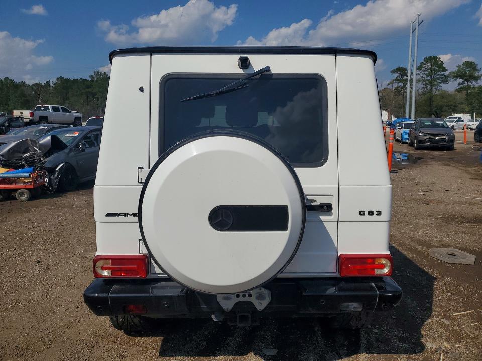 2018 Mercedes-benz G-klasse VIN WDCYC7DHXJX287983 COPART salvage auction — Front End, LA - CERT OF TITLE-SALVAGE, sold $29,250 on 2026-05-19 (photo 6)