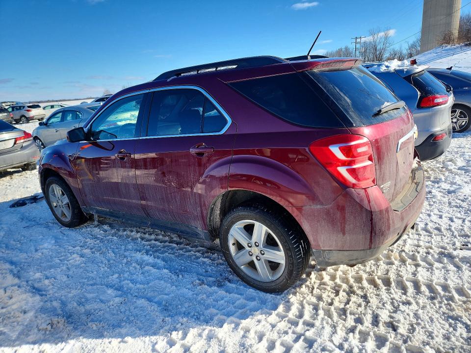 2016 Chevrolet Equinox VIN 2GNFLFEK3G6168092 COPART salvage auction — FRONT END, Mi - Certificate Of Title, sold $800 on 2026-07-09 (photo 2)
