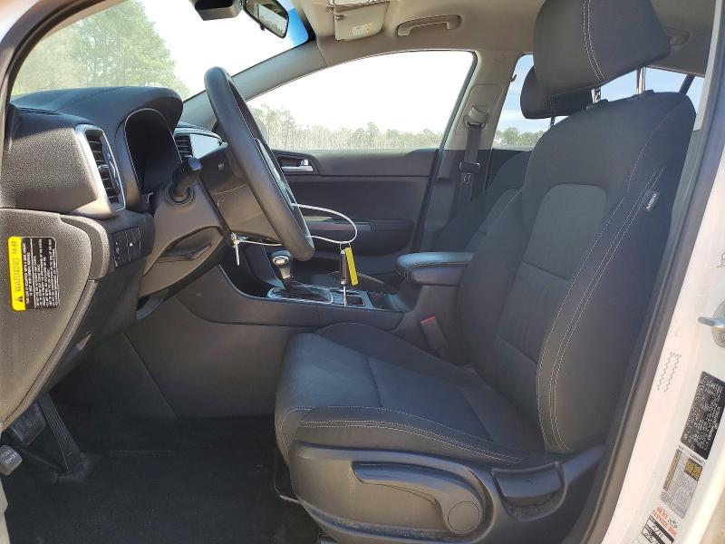 2021 Kia Sportage VIN KNDPM3AC6M7938174 COPART salvage auction — FRONT END, Sc - Certificate Of Title, sold $2,000 on 2026-07-20 (photo 7)