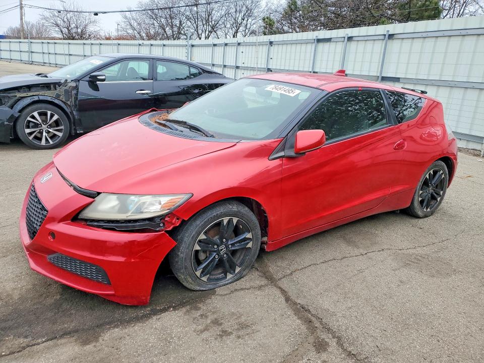 2014 Honda Cr-z VIN JHMZF1D4XES001921 COPART salvage auction — FRONT END, Oh - Certificate Of Title, sold $1,000 on 2026-07-31 (photo 1)