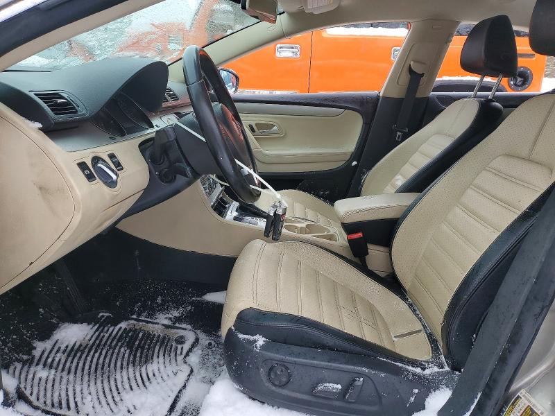 2010 Volkswagen Passat cc VIN WVWML9AN3AE511259 COPART salvage auction — FRONT END, On - Permit No Brand - Unfit, sold $225 on 2026-08-11 (photo 7)