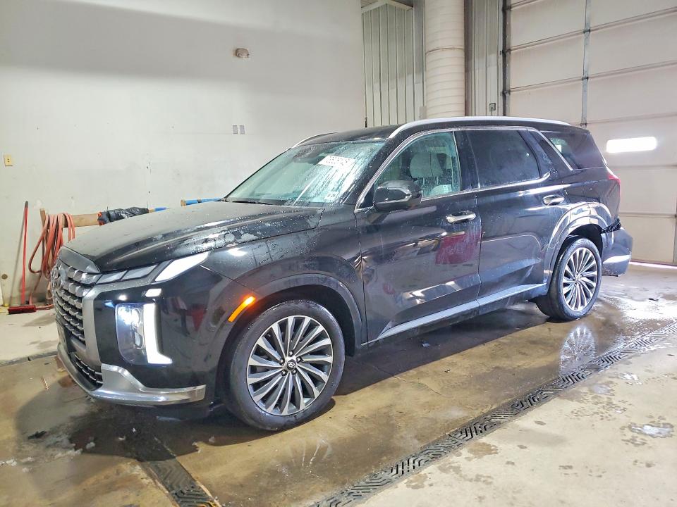 2024 Hyundai Palisade VIN KM8R7DGE7RU755496 COPART salvage auction — REAR END, Nj - Cert Of Title-Salvage, sold $13,600 on 2026-07-13 (photo 1)