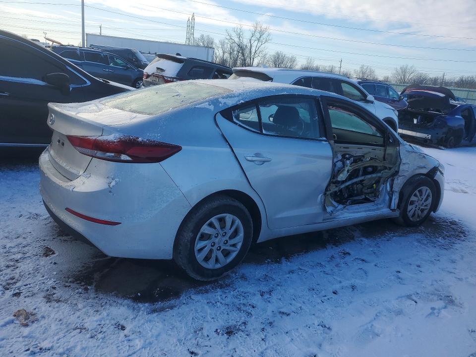 2018 Hyundai Elantra VIN KMHD74LF8JU567051 COPART salvage auction — SIDE, Oh - Cert Of Title-Salvage, sold $1,900 on 2026-07-21 (photo 3)