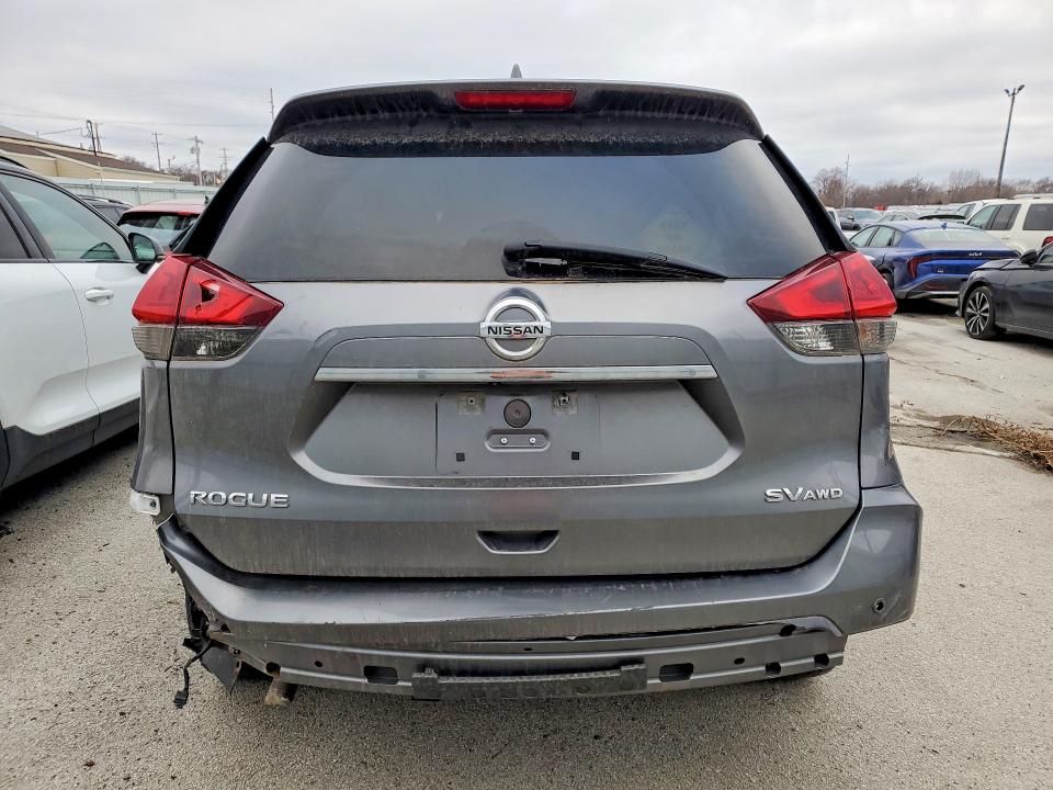 2019 Nissan Rogue sport VIN KNMAT2MV1KP536950 COPART salvage auction — FRONT END, Il - Certificate Of Title, sold $1,850 on 2026-07-20 (photo 6)