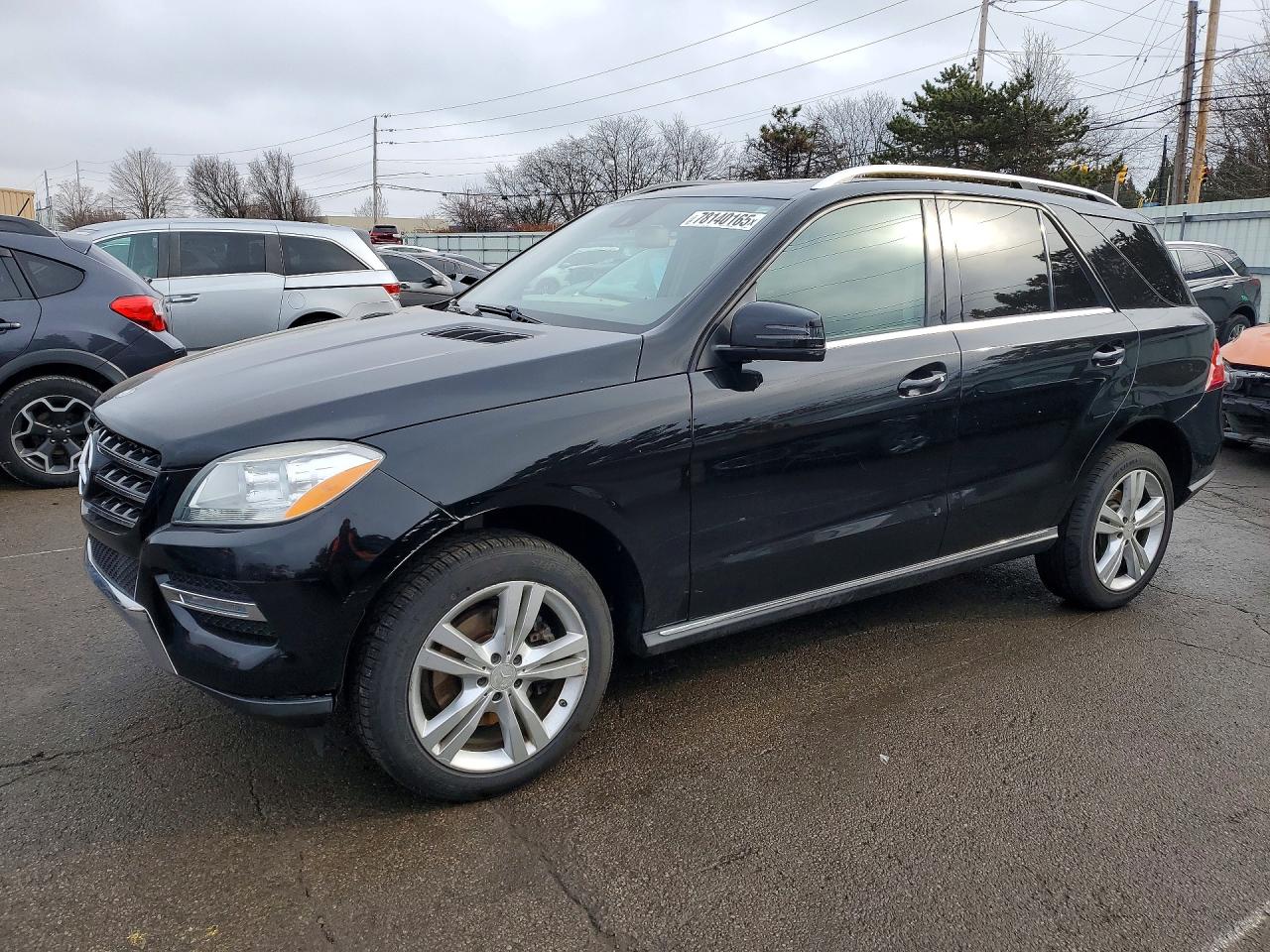 2014 Mercedes-Benz ML-Class VIN 4JGDA5HB5EA290959 — COPART salvage auction photo