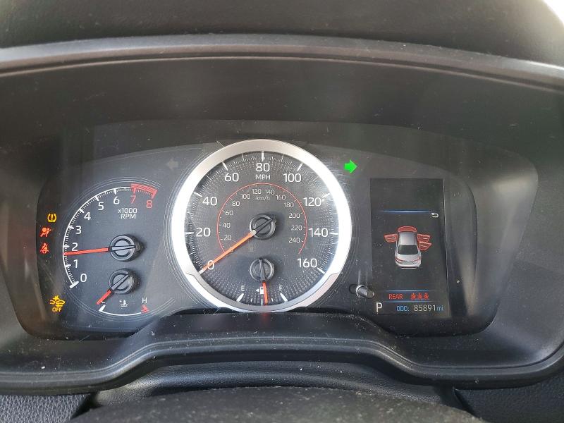 2021 Toyota Corolla VIN 5YFS4MCE5MP072755 COPART salvage auction — FRONT END, Ca - Salvage Certificate, sold $5,800 on 2026-07-20 (photo 9)