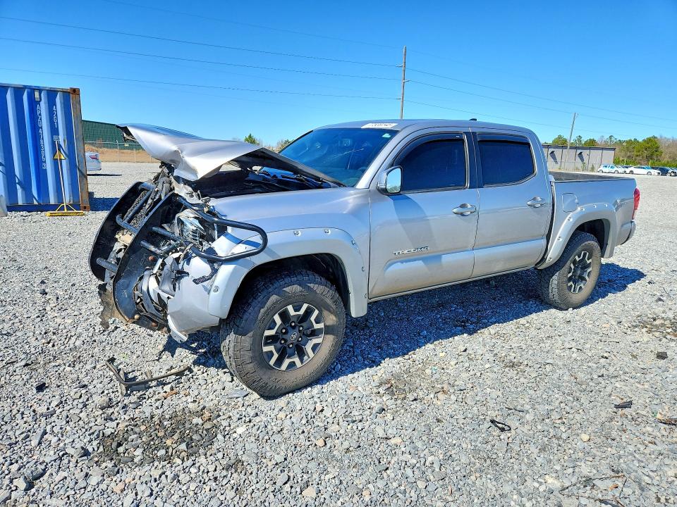 2016 Toyota Tacoma VIN 5TFCZ5AN9GX039214 COPART salvage auction — FRONT END, Ga - Cert Of Title-Salvage, sold $7,800 on 2026-07-28 (photo 1)