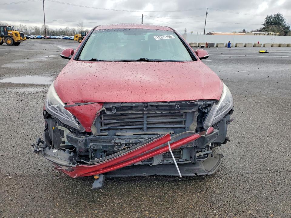2016 Hyundai Sonata VIN KMHE24L10GA012239 COPART salvage auction — FRONT END, Or - Lien Papers Salvage, sold $725 on 2026-07-20 (photo 5)
