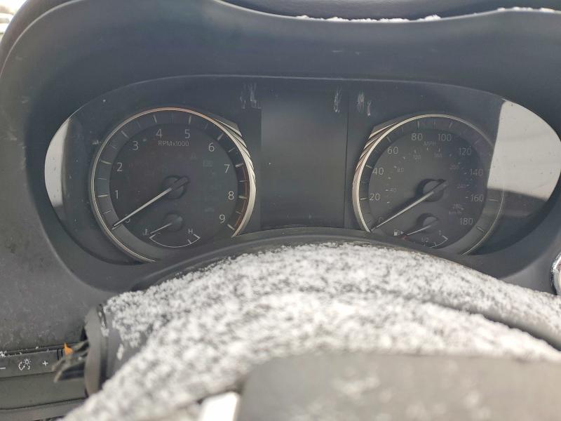 2022 Infiniti Q50 VIN JN1EV7CR4NM340748 COPART salvage auction — VANDALISM, Il - Salvage Certificate, sold $225 on 2026-07-08 (photo 9)
