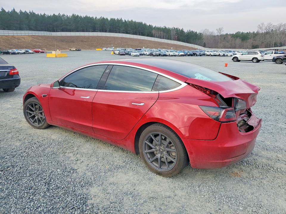 2018 Tesla Model 3 VIN 5YJ3E1EA3JF058533 COPART salvage auction — REAR END, Nc - Salvage Certificate Of Title, sold $4,050 on 2026-07-02 (photo 2)