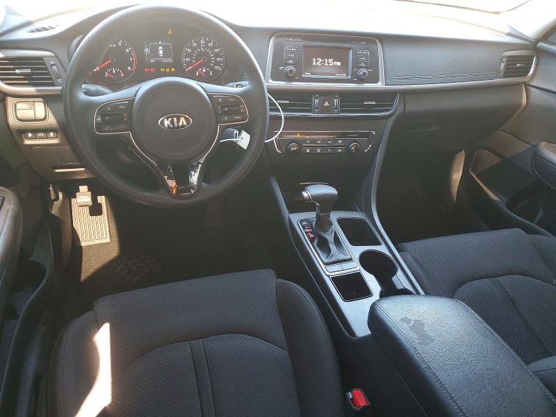 2016 Kia Optima VIN 5XXGT4L38GG073757 COPART salvage auction — REAR END, Tn - Salvage Certificate, sold $1,100 on 2026-07-20 (photo 8)