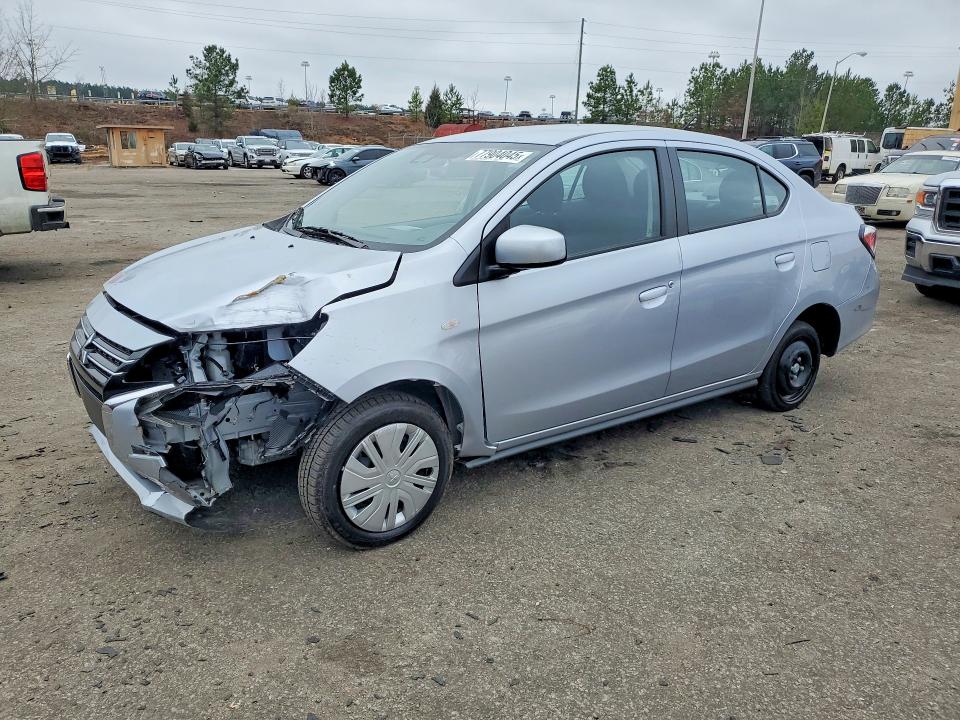 2024 Mitsubishi Mirage VIN ML32FUFJ4RHF13562 COPART salvage auction — FRONT END, Sc - Cert Of Title-Salvage, sold $3,000 on 2026-07-10 (photo 1)