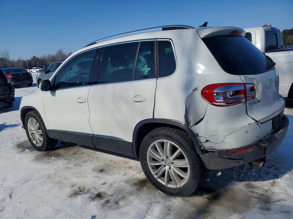 2017 Volkswagen Tiguan VIN WVGMV7AX8HK004252 COPART salvage auction — REAR END, On - Bill Of Sale - Parts Only, sold $2,000 on 2026-07-02 (photo 2)