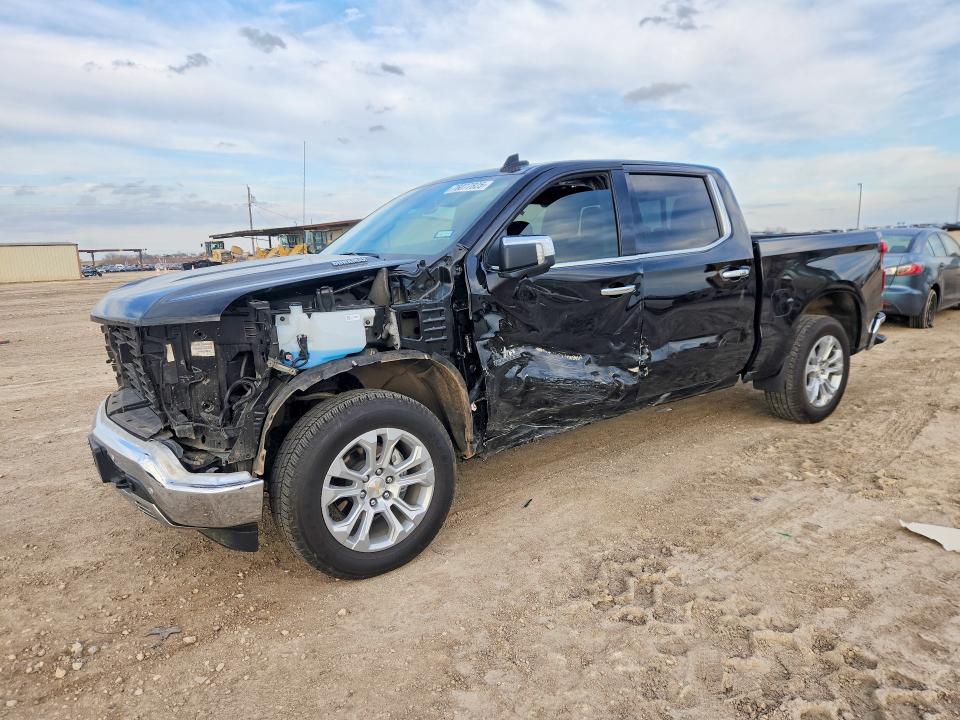 2026 Chevrolet Silverado VIN 1GCPAEE89TZ102629 COPART salvage auction — Side, TX - SALVAGE VEHICLE TITLE, sold $20,000 on 2026-04-15 (photo 1)