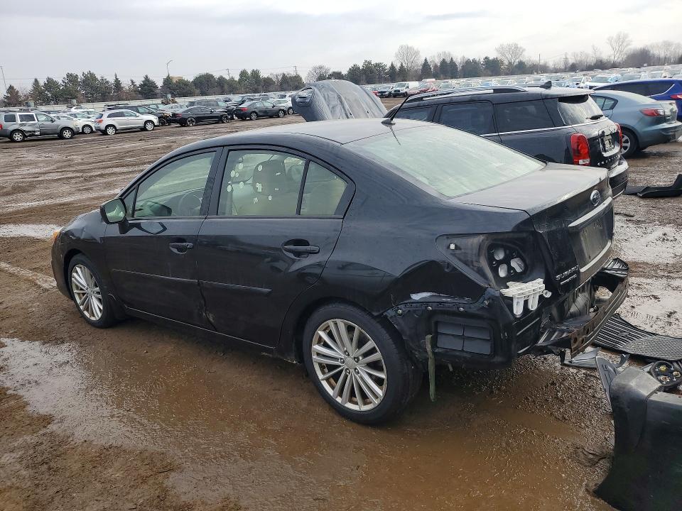 2013 Subaru Impreza VIN JF1GJAD63DH028274 COPART salvage auction — REAR END, Il - Certificate Of Title, sold $550 on 2026-07-28 (photo 2)