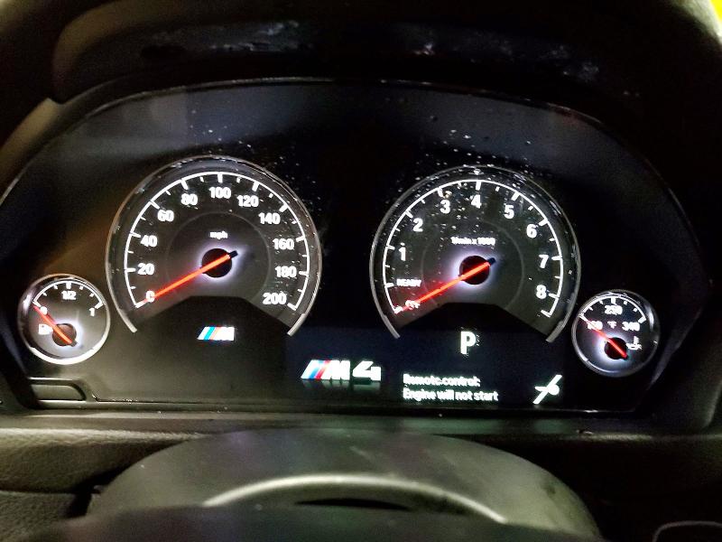 2015 BMW M4 VIN WBS3R9C56FK332643 COPART salvage auction — SIDE, Mi - Cert Of Title-Salvage Vehicle, sold $14,000 on 2026-07-10 (photo 9)