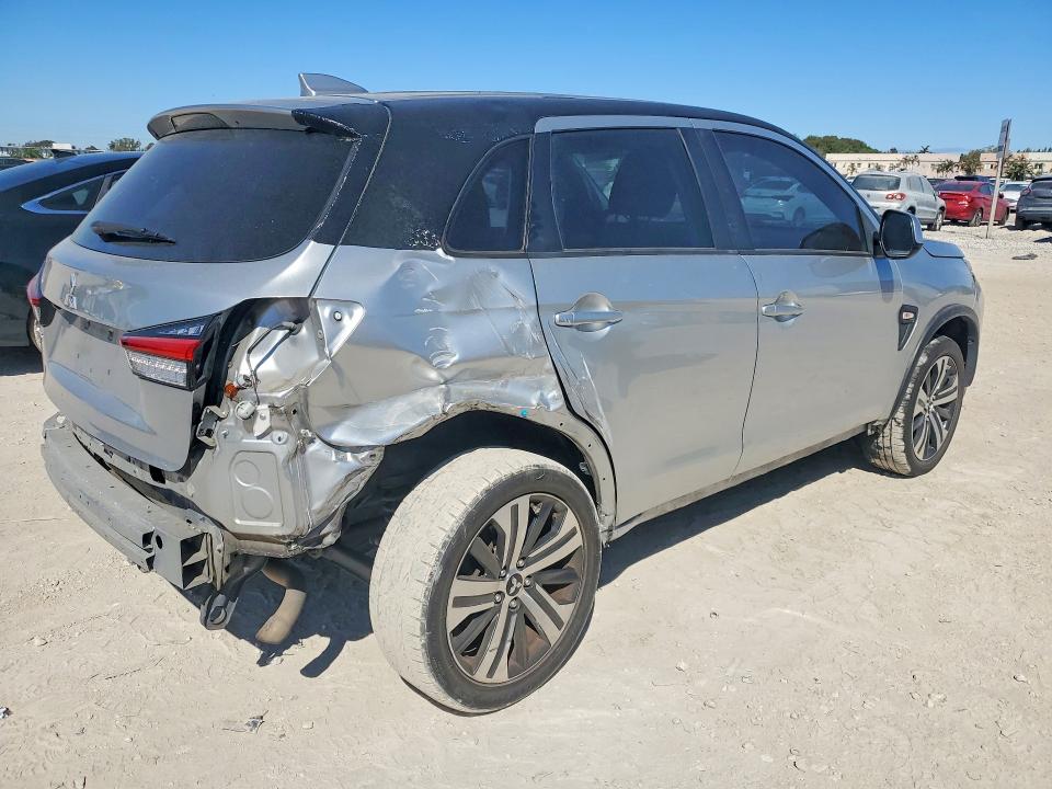 2020 Mitsubishi Outlander sport VIN JA4AP3AU0LU005967 COPART salvage auction — REAR END, FL - CERT OF TITLE SLVG REBUILDABLE, sold $1,500 on 2026-07-21 (photo 3)