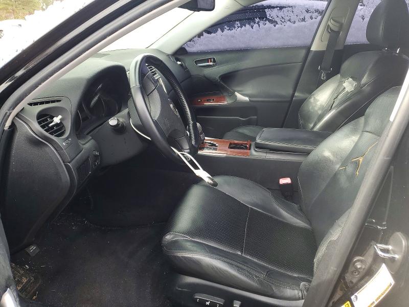 2007 Lexus Is VIN JTHBK262875038370 COPART salvage auction — FRONT END, NC - SALVAGE CERTIFICATE OF TITLE, sold $350 on 2026-07-20 (photo 7)