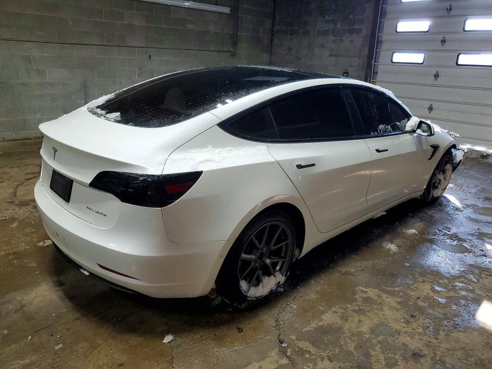 2021 Tesla Model 3 VIN 5YJ3E1EB0MF860325 COPART salvage auction — FRONT END, NY - MV907A-PARTS ONLY, sold $5,600 on 2026-07-27 (photo 3)