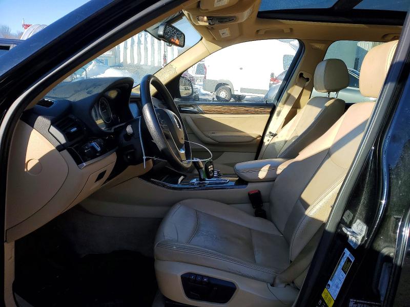 2016 BMW X3 VIN 5UXWX9C50G0D81913 COPART salvage auction — FRONT END, Ma - Certificate Of Title, sold $4,900 on 2026-07-31 (photo 7)