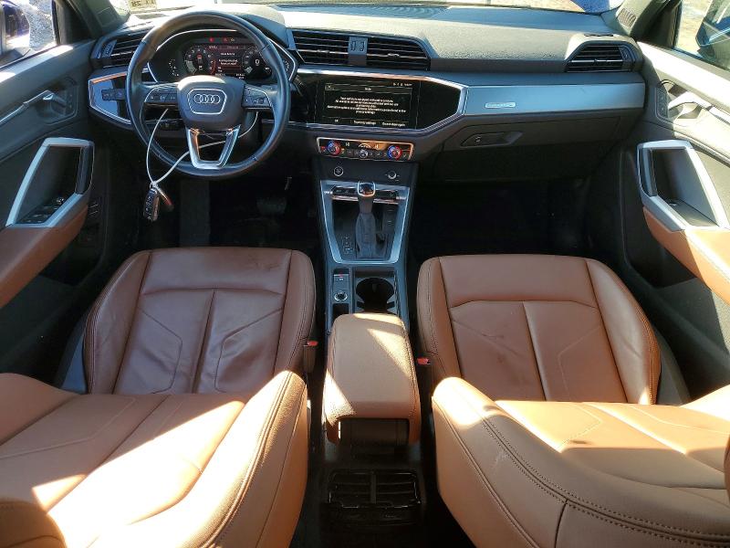 2024 Audi Q3 VIN WA1DEDF34R1039560 COPART salvage auction — FRONT END, Nj - Cert Of Title-Salvage, sold $350 on 2026-07-02 (photo 8)