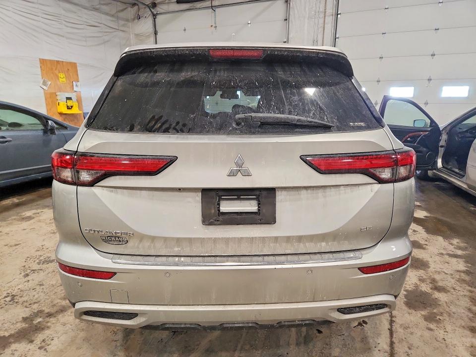 2022 Mitsubishi Outlander VIN JA4J4UA86NZ025230 COPART salvage auction — FRONT END, Wv - Salvage Certificate, sold $4,500 on 2026-07-20 (photo 6)