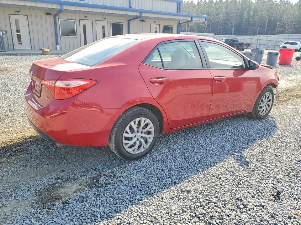 2018 Toyota Corolla VIN 5YFBURHE8JP775798 COPART salvage auction — FRONT END, Nc - Salvage Certificate Of Title, sold $2,150 on 2026-07-09 (photo 3)