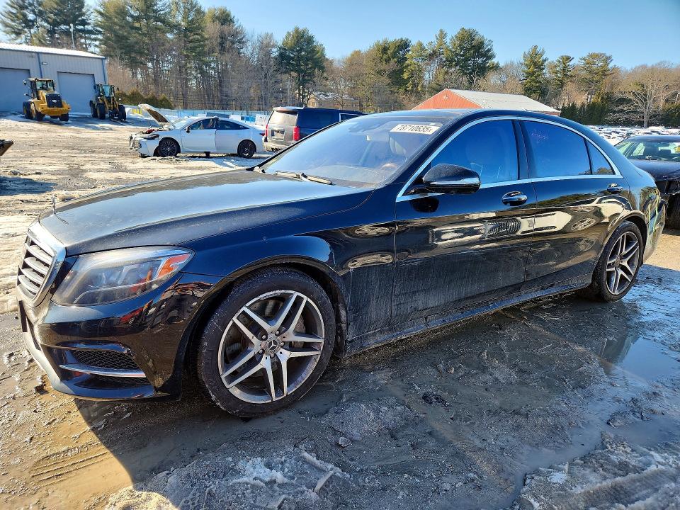 2017 Mercedes-benz S-klasse VIN WDDUG8FB7HA332002 COPART salvage auction — REAR END, Ma - Cert Of Title-Salvage, sold $10,500 on 2026-07-02 (photo 1)