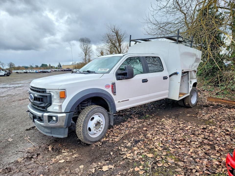 2021 Ford F-450 super duty VIN 1FD9W4HT2MEC22796 — COPART salvage auction photo