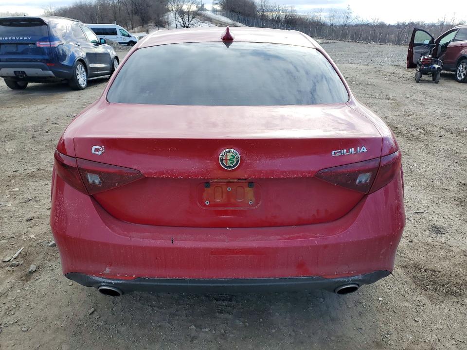 2019 Alfa romeo Giulia VIN ZARFANBN0K7622157 COPART salvage auction — FRONT END, Id - Salvage Certificate Of Title, sold $2,800 on 2026-07-07 (photo 6)