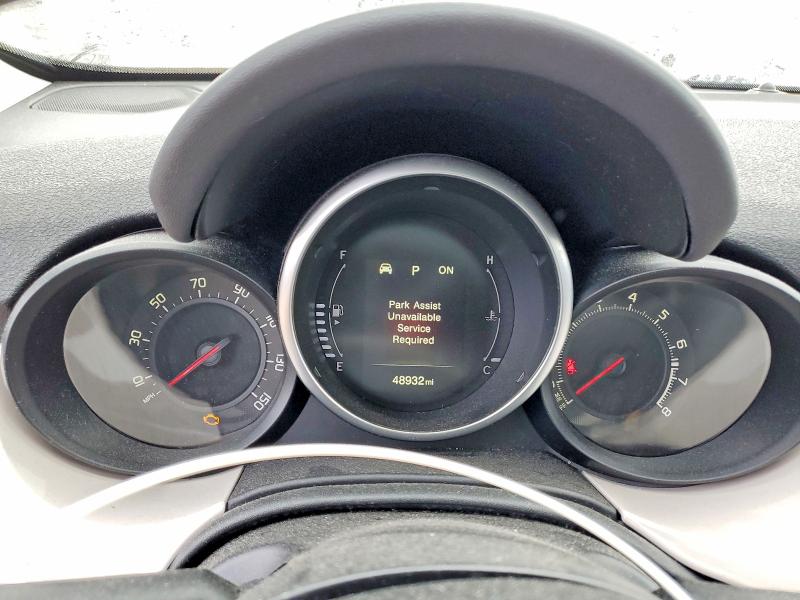 2016 Fiat 500x VIN ZFBCFYDT4GP501122 COPART salvage auction — REAR END, Il - Salvage Certificate, sold $2,250 on 2026-08-13 (photo 9)