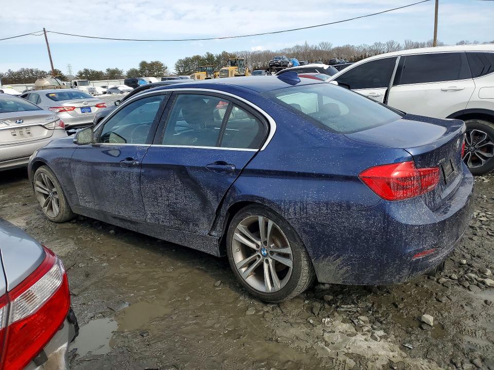 2018 BMW 3er VIN WBA8D9G54JNU72281 COPART salvage auction — SIDE, NJ - CERT OF TITLE-SALVAGE, sold $5,600 on 2026-07-27 (photo 2)