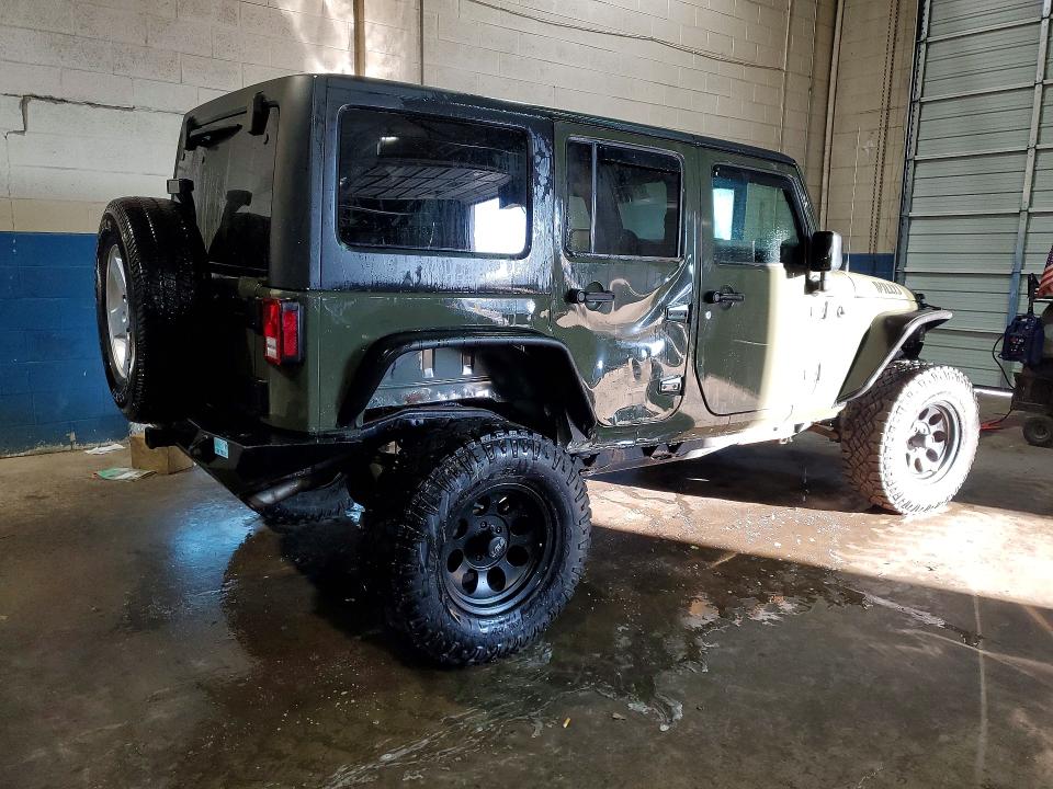 2016 Jeep Wrangler / VIN 1C4BJWDG1GL100195 COPART salvage auction — SIDE, Mi - Certificate Of Title, sold $7,700 on 2026-07-28 (photo 3)