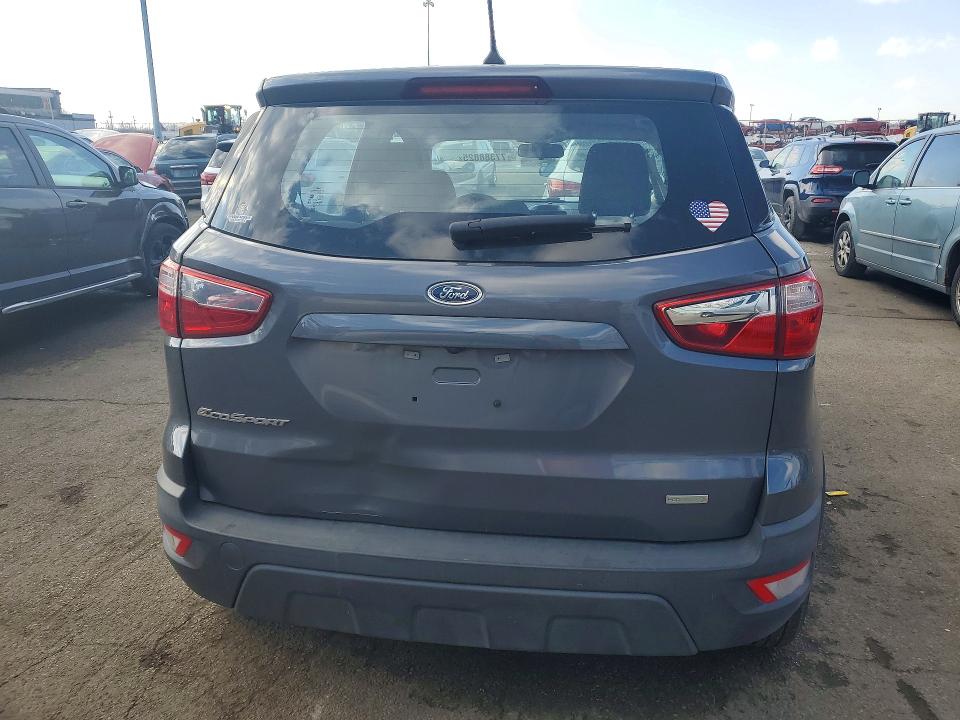 2019 Ford Ecosport VIN MAJ3S2FE3KC290196 COPART salvage auction — FRONT END, Id - Salvage Certificate Of Title, sold $525 on 2026-07-08 (photo 6)