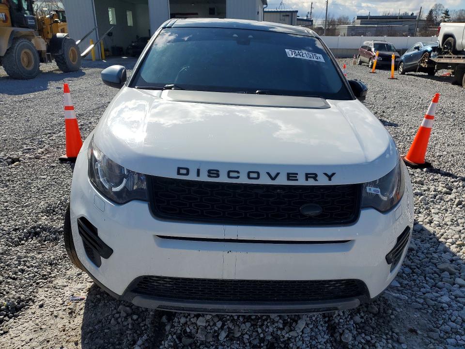 2017 Land rover Discovery VIN SALCP2BGXHH635814 COPART salvage auction — FRONT END, Oh - Certificate Of Title, sold $2,500 on 2026-09-18 (photo 5)