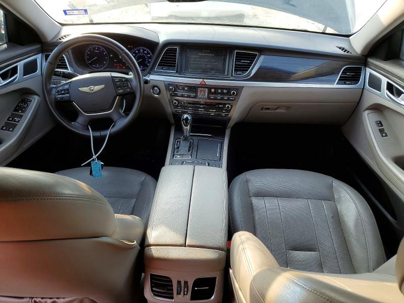 2016 Hyundai Genesis VIN KMHGN4JE2GU120558 COPART salvage auction — NORMAL WEAR, TX - CERTIFICATE OF TITLE, sold $1,950 on 2026-07-31 (photo 8)
