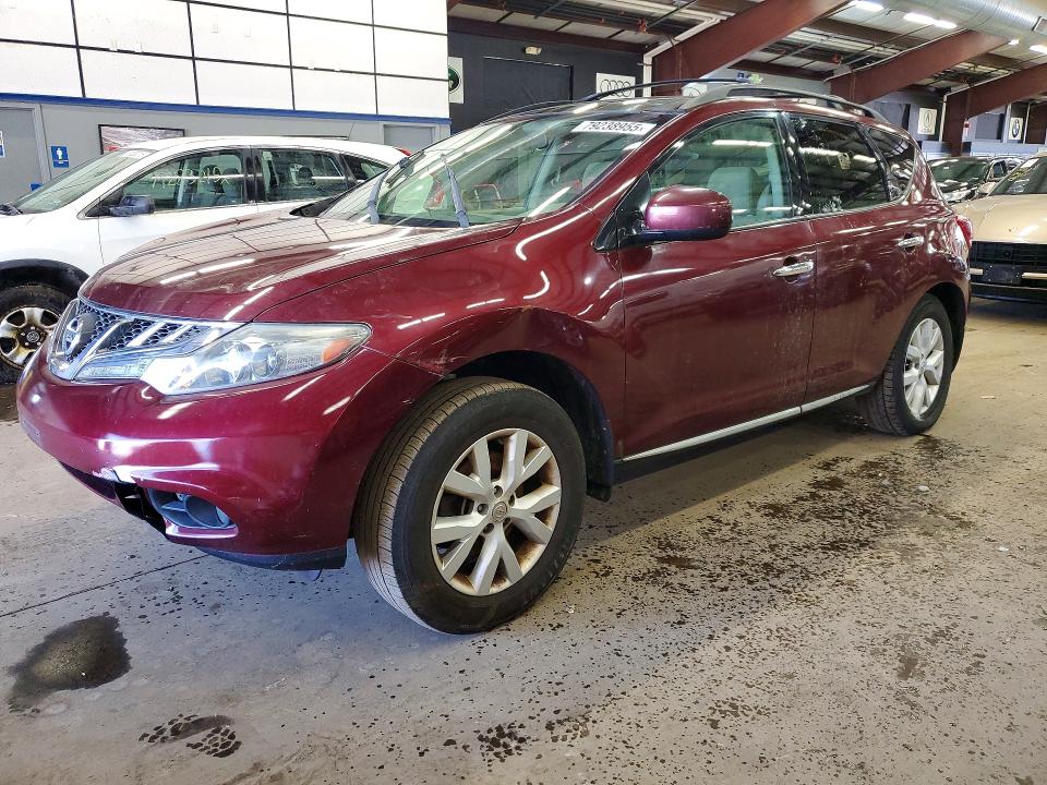 2011 Nissan Murano VIN JN8AZ1MW2BW182383 COPART salvage auction — MINOR DENT/SCRATCHES, Ma - Certificate Of Title, sold $2,500 on 2026-07-17 (photo 1)