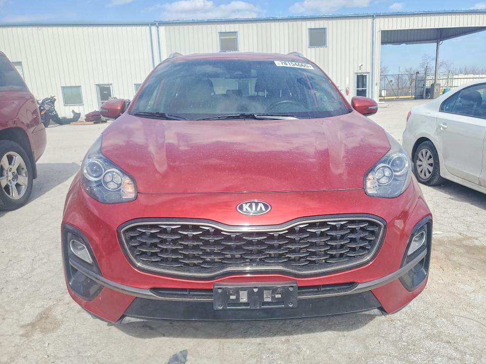 2020 Kia Sportage VIN KNDP6CAC1L7800180 COPART salvage auction — VANDALISM, Mo - Salvage Certificate Of Title, sold $300 on 2026-07-02 (photo 5)