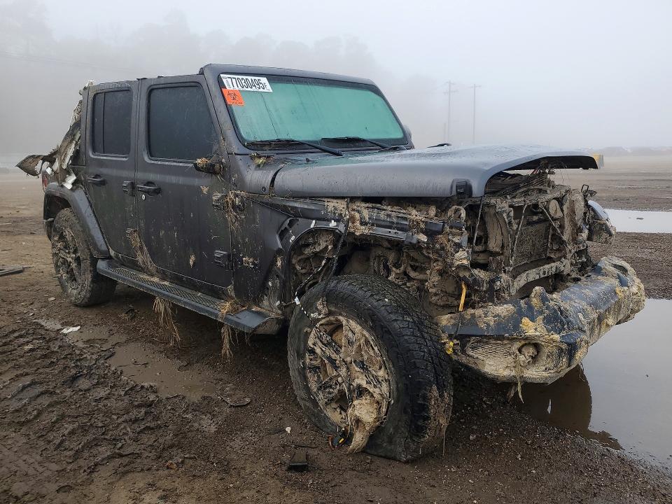 2021 Jeep Wrangler / VIN 1C4HJXEG4MW507663 COPART salvage auction — REAR END, La - Cert Of Title-Salvage, sold $3,950 on 2026-07-02 (photo 4)