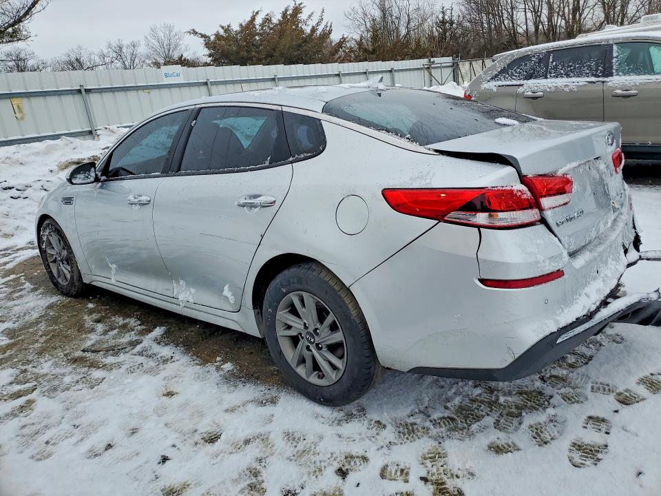 2019 Kia Optima VIN 5XXGT4L38KG346849 COPART salvage auction — REAR END, Nj - Cert Of Title-Salvage, sold $225 on 2026-07-27 (photo 2)