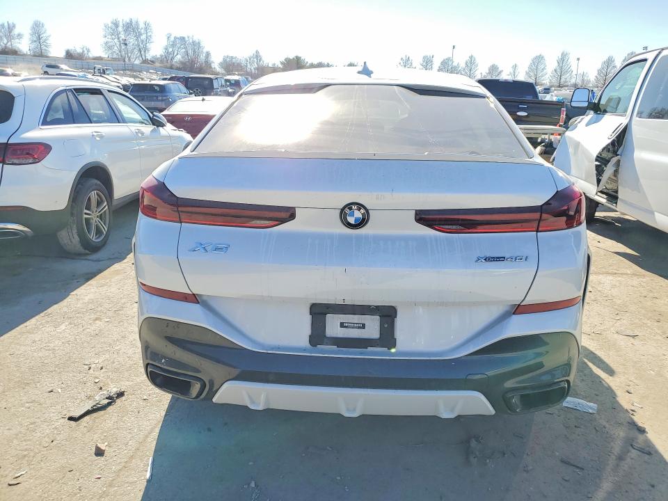 2022 BMW X6 VIN 5UXCY6C05N9K40134 COPART salvage auction — FRONT END, MO - SALVAGE CERTIFICATE OF TITLE, sold $1,200 on 2026-07-21 (photo 6)