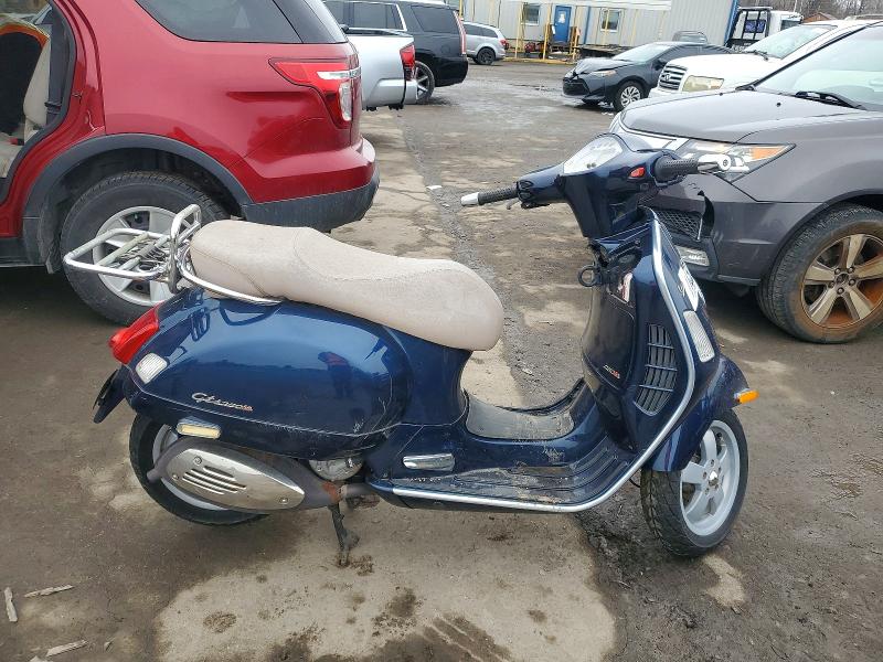2008 Vespa Gts VIN ZAPM459L885007324 COPART salvage auction — VANDALISM, PA - CERTIFICATE OF SALVAGE, sold $875 on 2026-08-07 (photo 1)